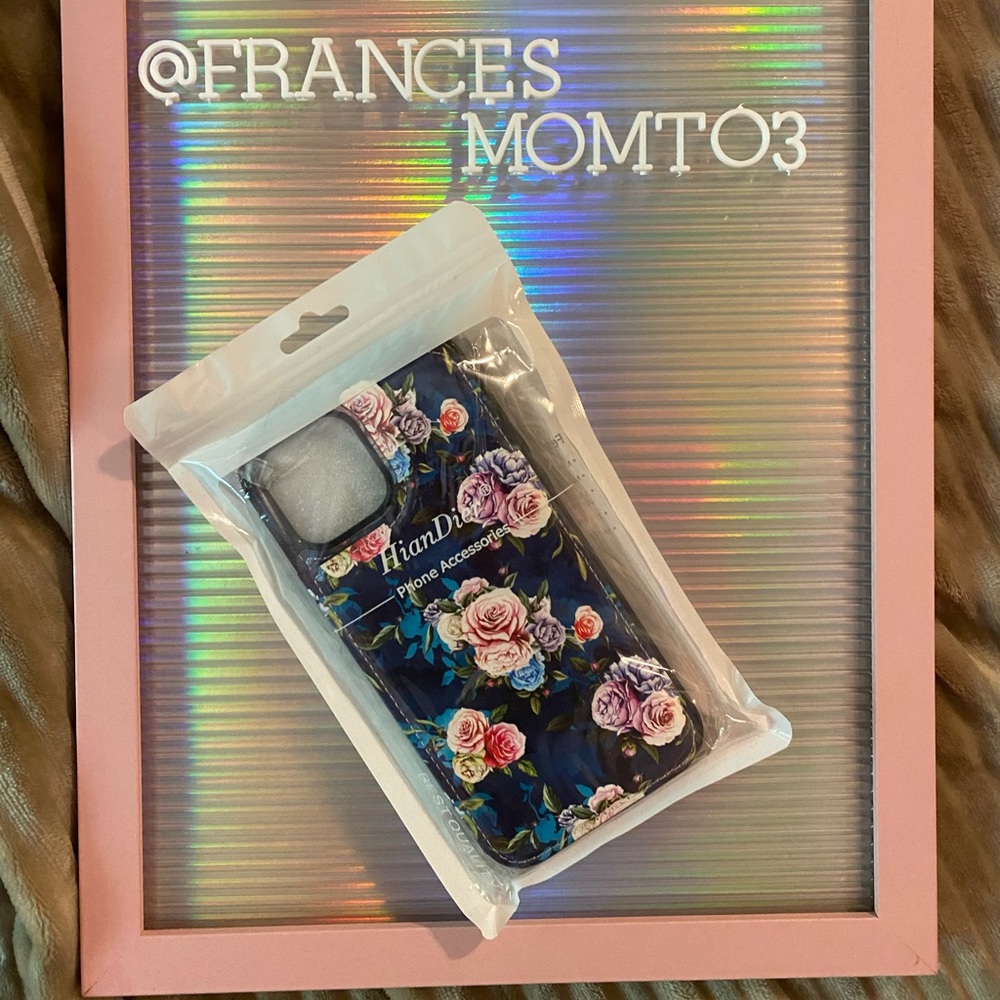 Cute floral IPhone wallet case
